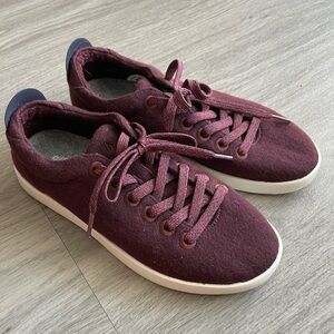 Allbirds Wool Pipers Women’s 9 Hazy Burgundy